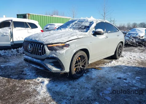 2025 Mercedes-Benz Amg Gle 53 Coupe 4Matic+ z USA, uszkodzony, nr VIN 4JGFD6BB0SB351655